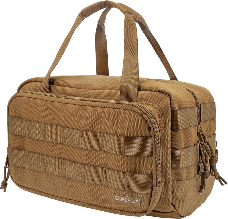 COREFLEX 12-Inch Heavy Duty Tool Bag, Tactical Gear Range EDC Bag for cars, Multi-Purpose Work Mechanics, Electrician, Carpenters, Builders, Plumbers 12'' X 7'' (-Tac-01) - Image 1